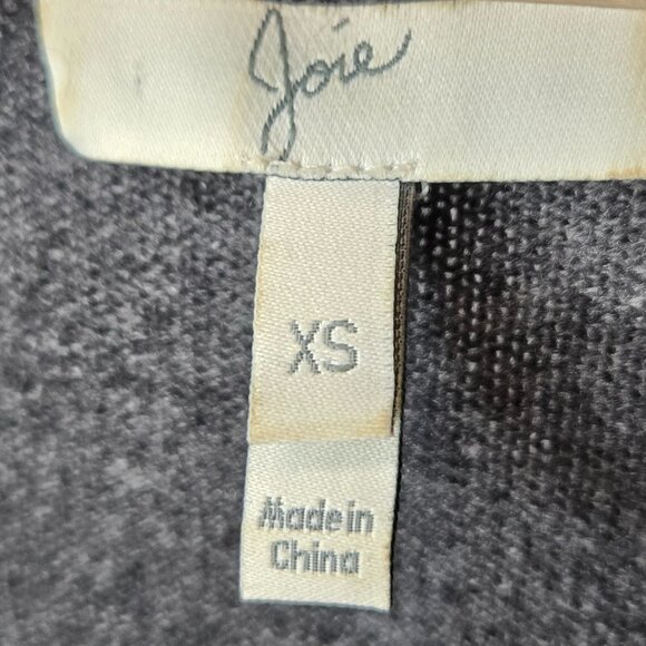 Joie Cashmere Blend Open Front Cardigan Women's Raw Hem Lightweight Cottage XS - Picture 5 of 5